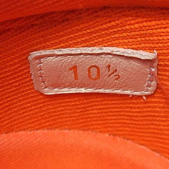 Louis Vuitton Men's Orange V.N.R. Sneaker - Picture 9 of 12